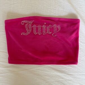 Juicy Couture Velour Crop Top - Alix Earle Collection